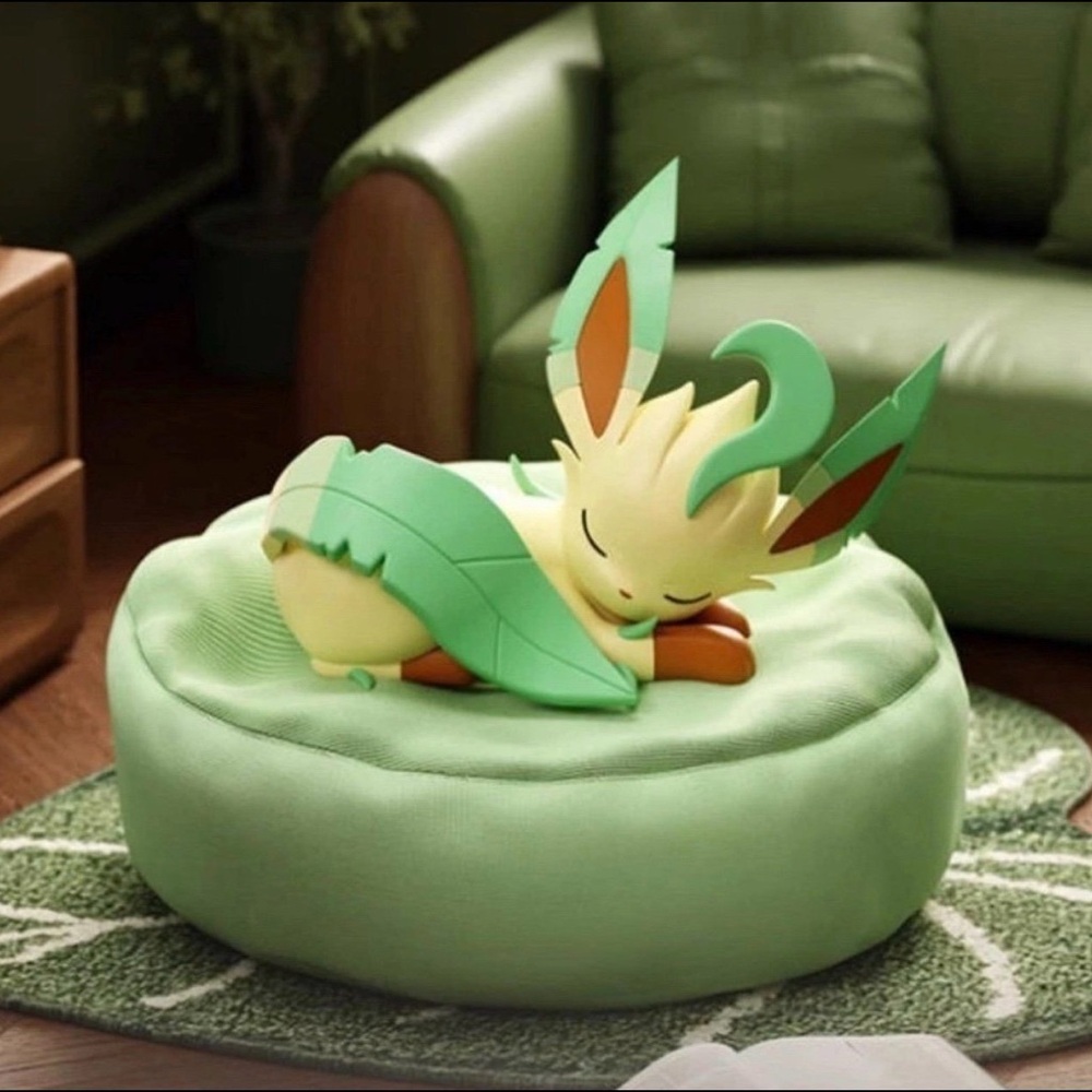 TOPTOY Pokemon Eevee sleepy position Series Blind Box (Confirmed-Leafeon)